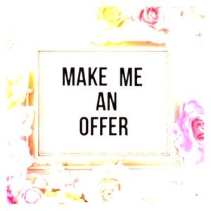 Offers welcome❤️